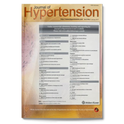 Journal of hypertension